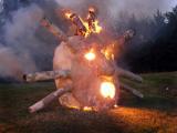 student designed Fire Sculpture